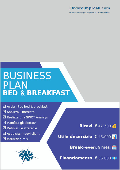 Business plan bed & breakfast