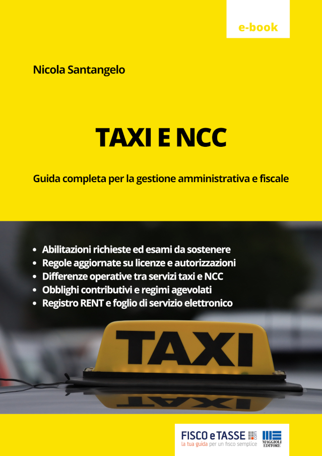TAXI e NCC: guida completa per la gestione amministrativa e fiscale