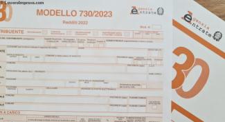 Modello 730/2023