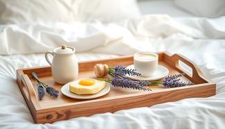 Deliziosa prima colazione servita in un bed & breakfast