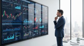 Imprenditore che conduce una analisi di mercato per la redazione di un business plan