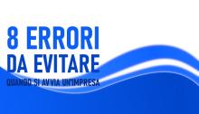 Errori da evitare quando si avvia un'impresa